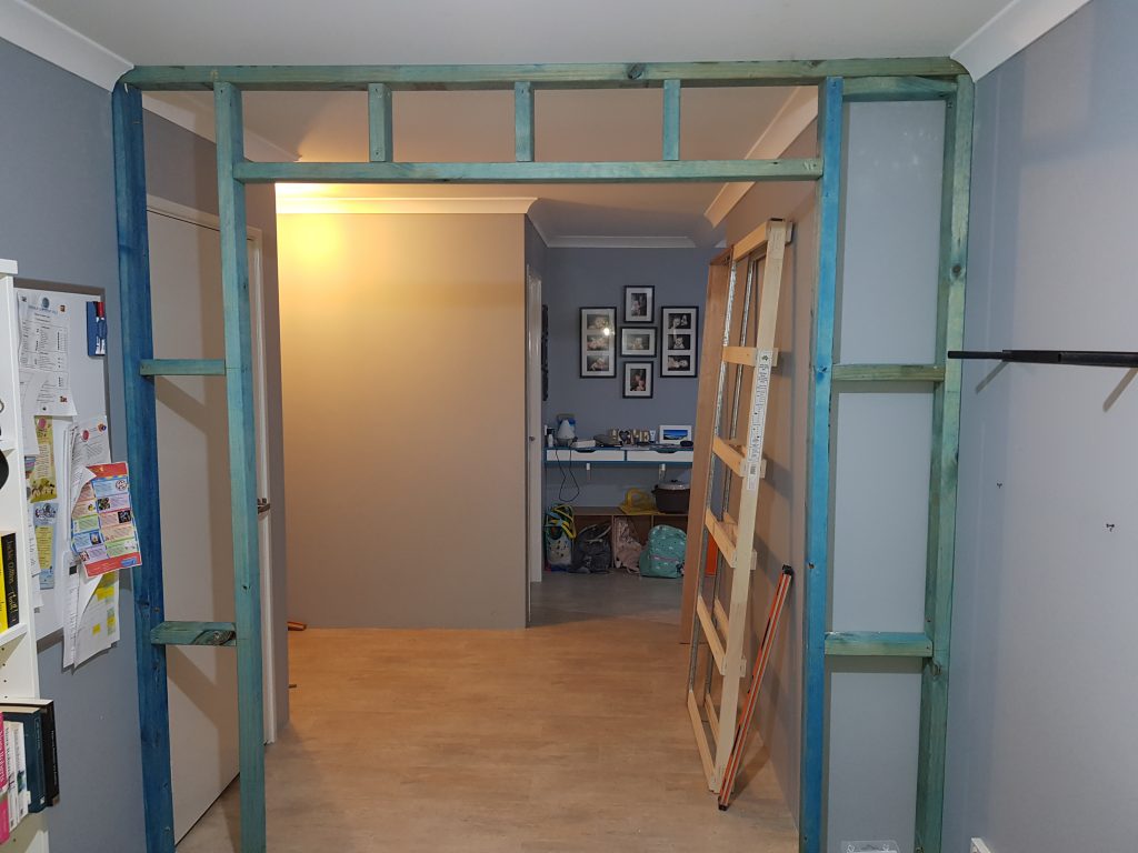 How to Build a Stud Frame Wall and Cavity Sliding Door